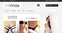 Desktop Screenshot of intimax-global.com