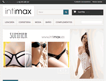 Tablet Screenshot of intimax-global.com
